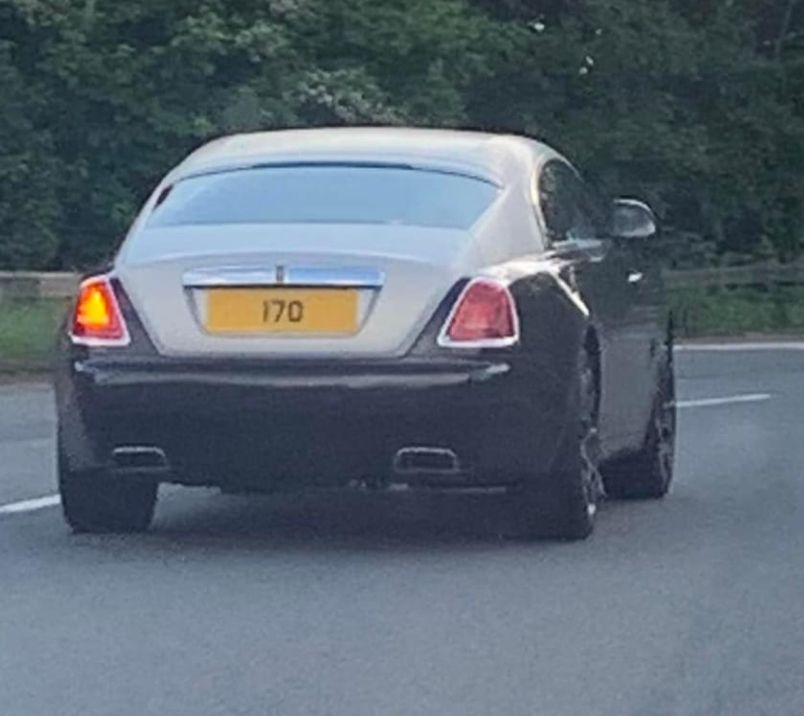 Number Plate All Number Look 17 O